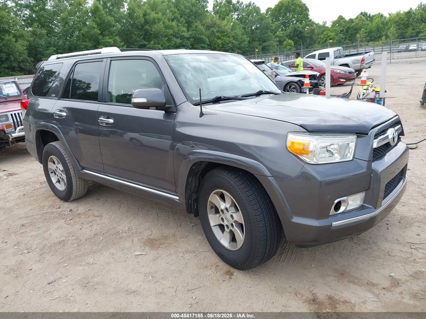 2012 Toyota 4runner VIN JTEZU5JR5C5037294 IAAI salvage auction — LEFT FRONT, Clear (Tennessee), sold $4,850 on 2026-07-22 (photo 1)