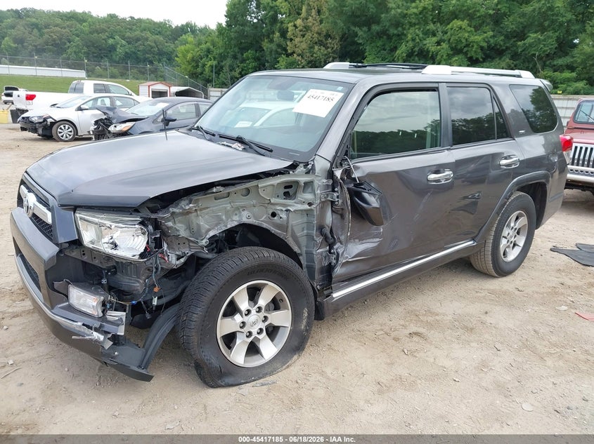 2012 Toyota 4runner VIN JTEZU5JR5C5037294 IAAI salvage auction — LEFT FRONT, Clear (Tennessee), sold $4,850 on 2026-07-22 (photo 2)