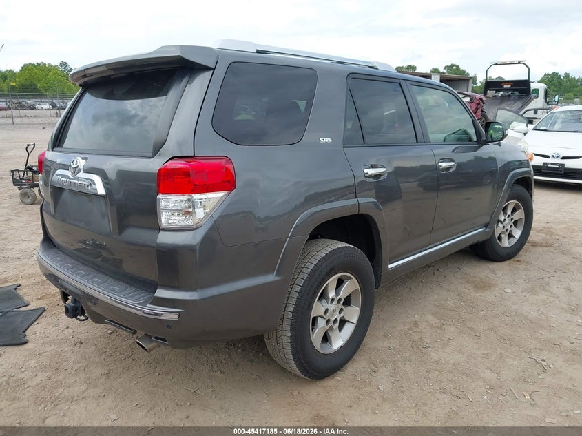 2012 Toyota 4runner VIN JTEZU5JR5C5037294 IAAI salvage auction — LEFT FRONT, Clear (Tennessee), sold $4,850 on 2026-07-22 (photo 4)