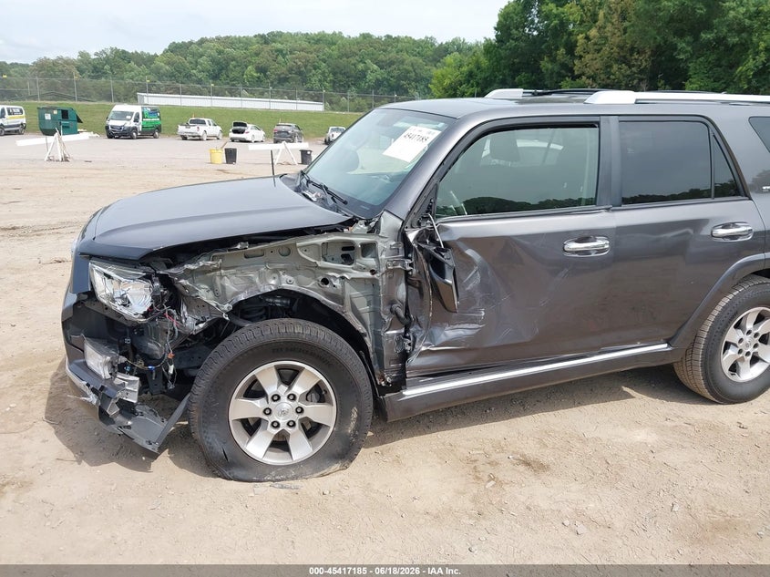 2012 Toyota 4runner VIN JTEZU5JR5C5037294 IAAI salvage auction — LEFT FRONT, Clear (Tennessee), sold $4,850 on 2026-07-22 (photo 6)