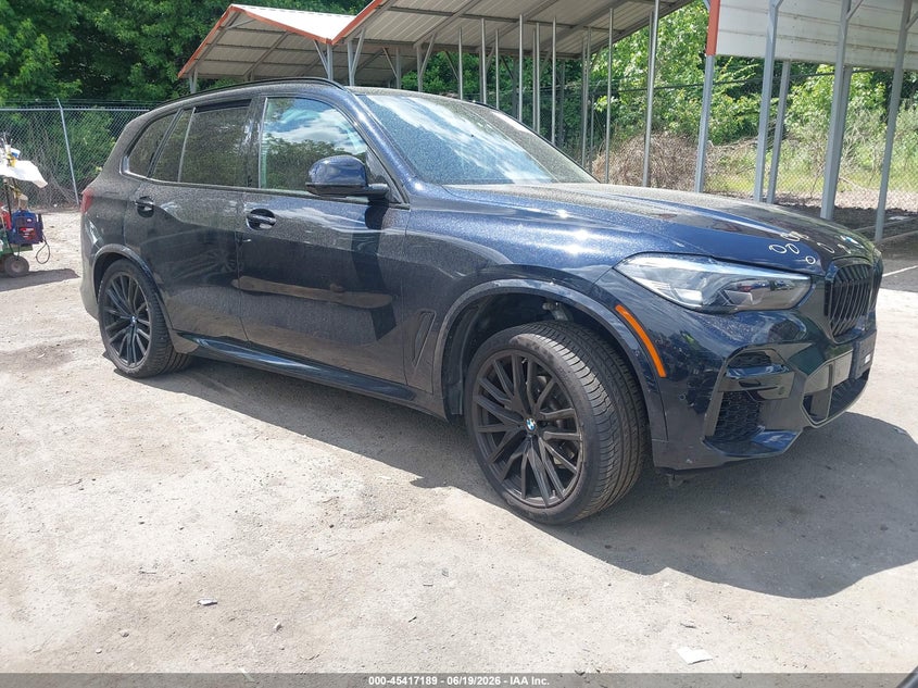 2023 BMW X5 VIN 5UXCR4C02P9P06977 IAAI salvage auction — SIDE, Salvage - 75% Or Less (Maryland), sold $22,100 on 2026-07-09 (photo 1)