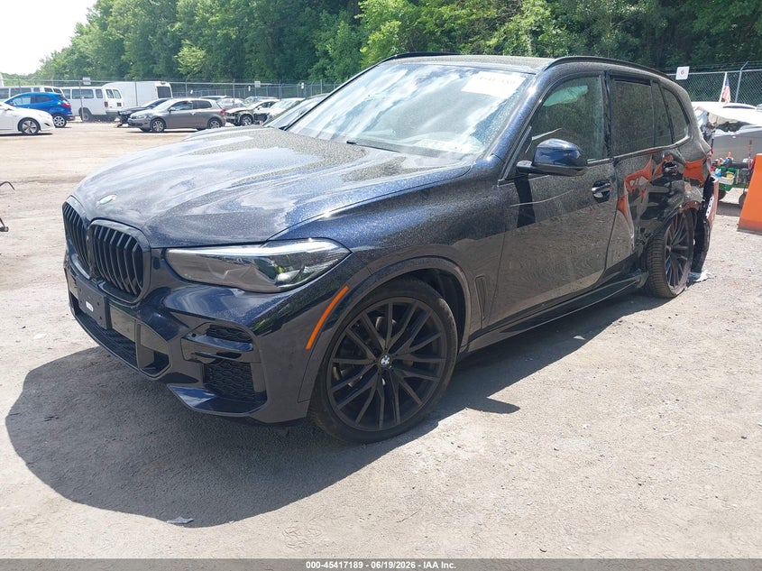 2023 BMW X5 VIN 5UXCR4C02P9P06977 IAAI salvage auction — SIDE, Salvage - 75% Or Less (Maryland), sold $22,100 on 2026-07-09 (photo 2)