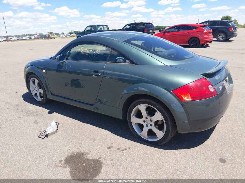 2002 Audi Tt VIN TRUWT28N621010435 IAAI salvage auction — FRONT END, Parts Only Bos (Minnesota), sold $275 on 2026-07-29 (photo 3)