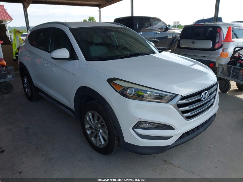 2018 Hyundai Tucson VIN KM8J33A4XJU709362 IAAI salvage auction — LEFT REAR, Salvage (Tennessee), sold $575 on 2026-07-30 (photo 1)