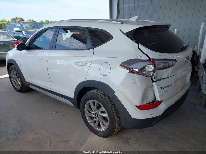 2018 Hyundai Tucson VIN KM8J33A4XJU709362 IAAI salvage auction — LEFT REAR, Salvage (Tennessee), sold $575 on 2026-07-30 (photo 3)