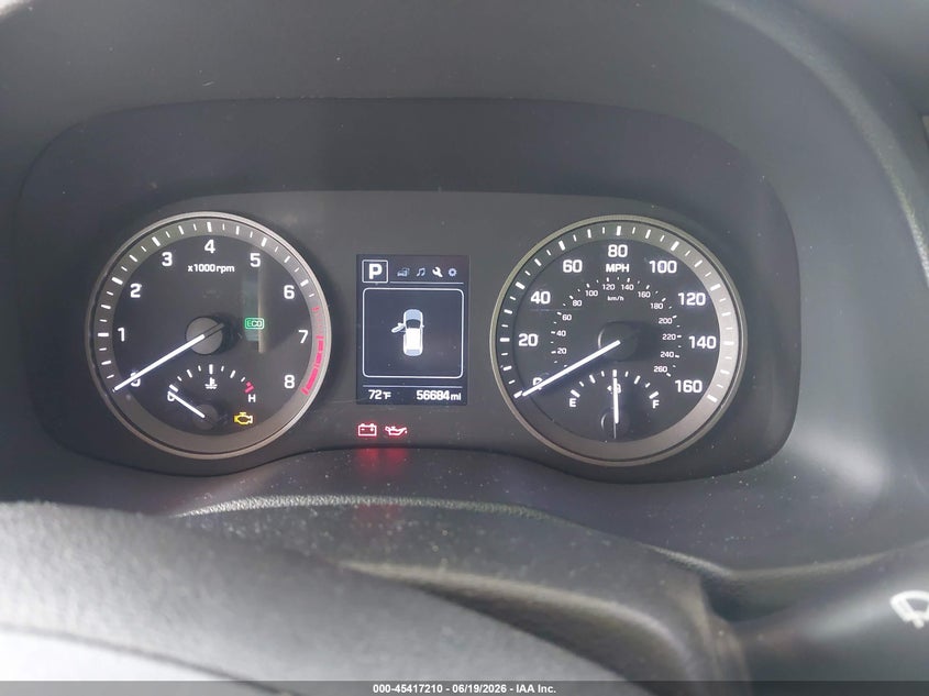 2018 Hyundai Tucson VIN KM8J33A4XJU709362 IAAI salvage auction — LEFT REAR, Salvage (Tennessee), sold $575 on 2026-07-30 (photo 7)