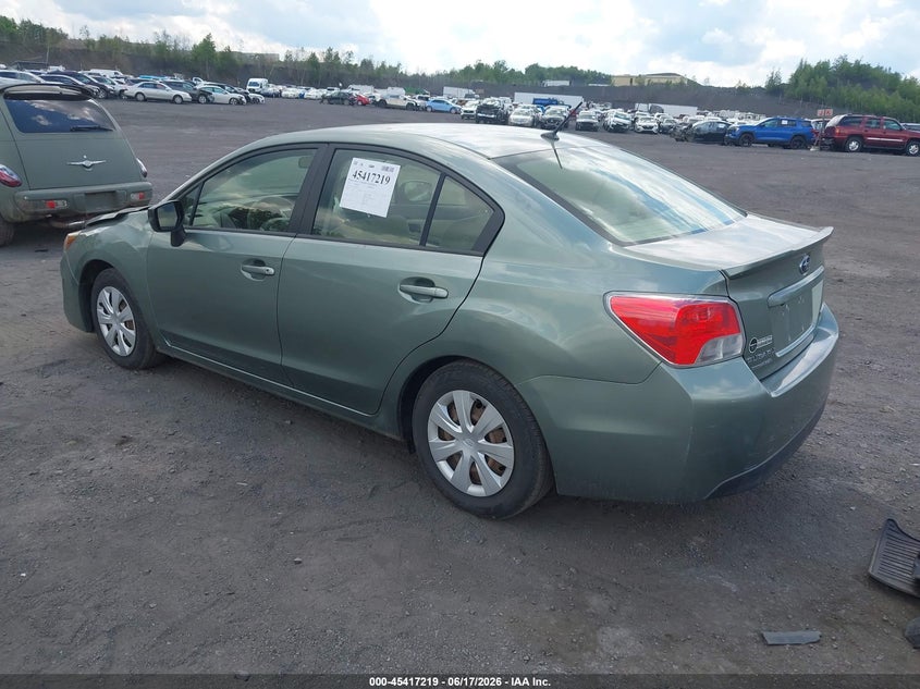 2015 Subaru Impreza VIN JF1GJAA61FH006250 IAAI salvage auction — FRONT END, Salvage (Pennsylvania), sold $1,600 on 2026-07-07 (photo 3)