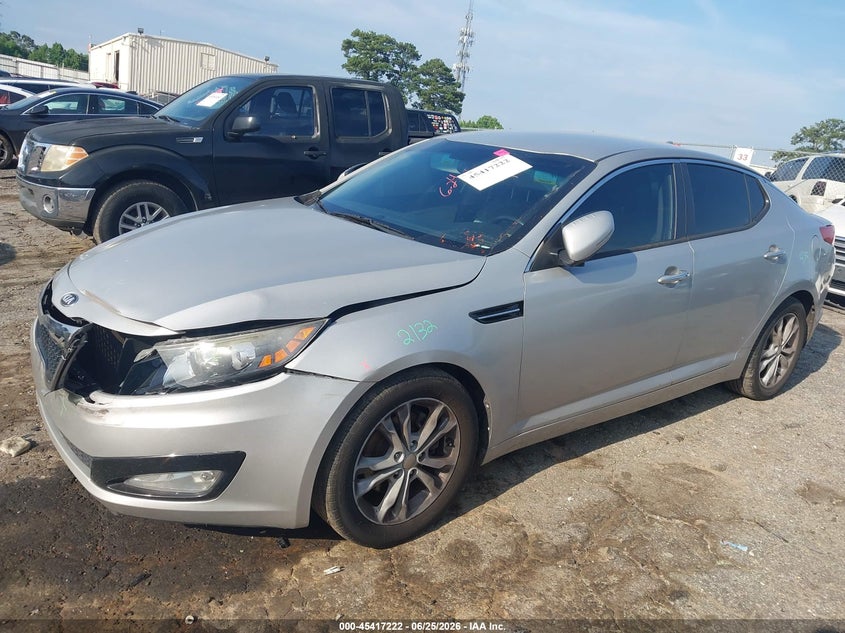 2013 Kia Optima VIN 5XXGN4A70DG148415 IAAI salvage auction — FRONT END, Salvage (Georgia), sold $500 on 2026-07-22 (photo 2)