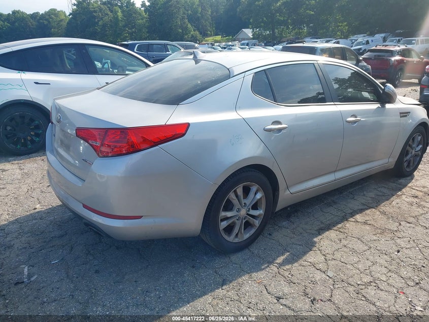 2013 Kia Optima VIN 5XXGN4A70DG148415 IAAI salvage auction — FRONT END, Salvage (Georgia), sold $500 on 2026-07-22 (photo 4)
