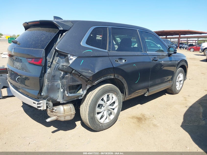 2025 Honda Cr-v VIN 2HKRS4H26SH476385 IAAI salvage auction — SIDE, Salvage Title, sold $7,100 on 2026-07-25 (photo 4)