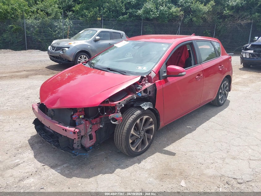 2018 Toyota Corolla VIN JTNKARJE4JJ573222 IAAI salvage auction — FRONT END, Salvage (Pennsylvania), sold $25 on 2026-07-31 (photo 2)