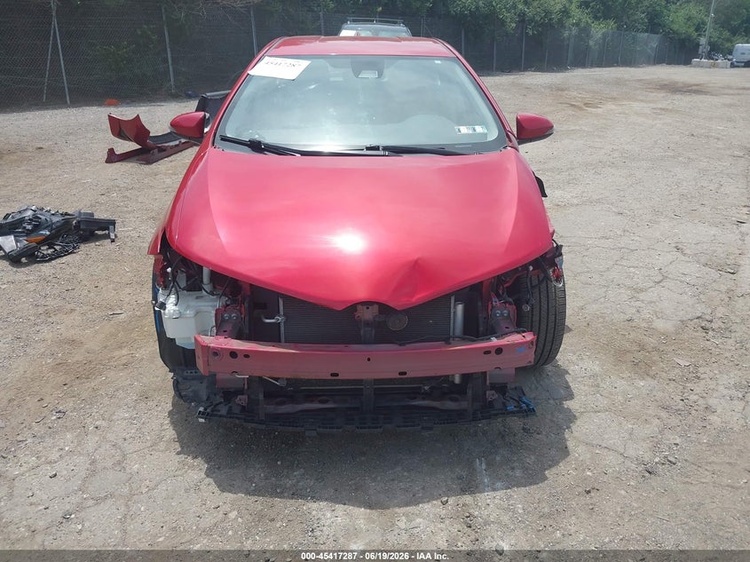 2018 Toyota Corolla VIN JTNKARJE4JJ573222 IAAI salvage auction — FRONT END, Salvage (Pennsylvania), sold $25 on 2026-07-31 (photo 6)