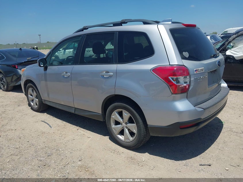 2016 Subaru Forester VIN JF2SJAFC0GH455506 IAAI salvage auction — NORMAL WEAR, Original (Texas), sold $325 on 2026-07-13 (photo 3)