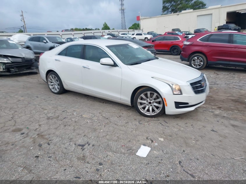 2017 Cadillac Ats VIN 1G6AA5RX3H0109100 IAAI salvage auction — FRONT END, Salvage Title, sold $1,750 on 2026-09-12 (photo 1)