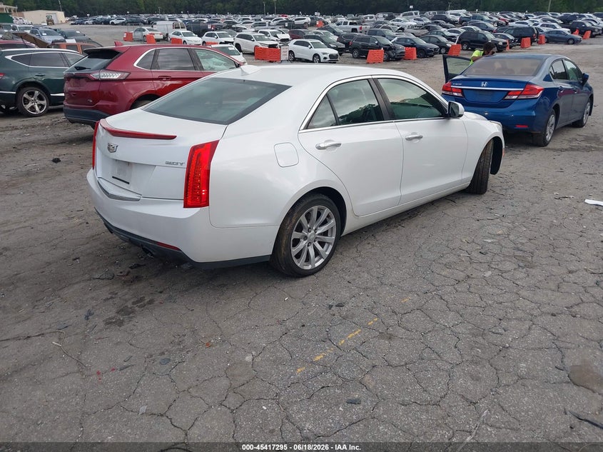 2017 Cadillac Ats VIN 1G6AA5RX3H0109100 IAAI salvage auction — FRONT END, Salvage Title, sold $1,750 on 2026-09-12 (photo 4)