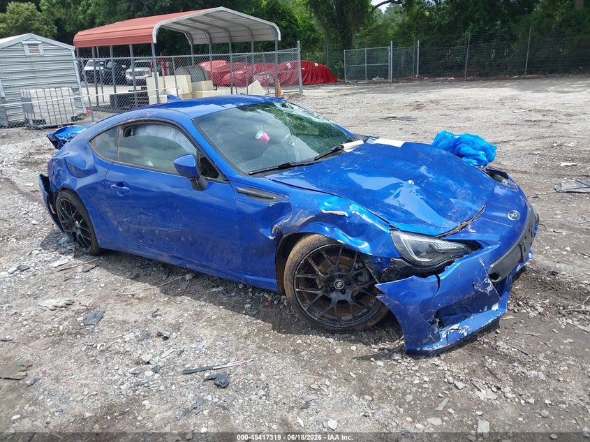2015 Subaru Brz VIN JF1ZCAC13F8604604 IAAI salvage auction — ROLLOVER, Salvage (Georgia), sold $1,525 on 2026-07-17 (photo 1)