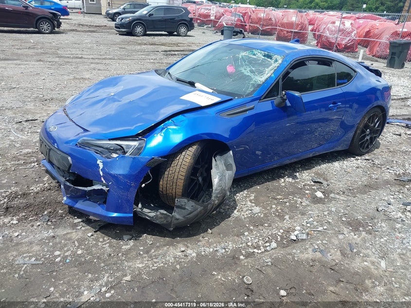 2015 Subaru Brz VIN JF1ZCAC13F8604604 IAAI salvage auction — ROLLOVER, Salvage (Georgia), sold $1,525 on 2026-07-17 (photo 2)