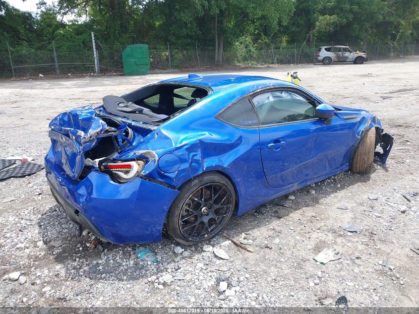 2015 Subaru Brz VIN JF1ZCAC13F8604604 IAAI salvage auction — ROLLOVER, Salvage (Georgia), sold $1,525 on 2026-07-17 (photo 4)
