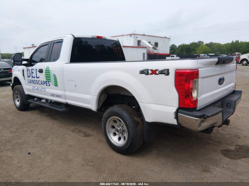 2017 Ford F250 VIN 1FT7X2B60HED64988 IAAI salvage auction — RIGHT FRONT, Salvage - Greater Than 75% (Maryland), sold $3,450 on 2026-07-25 (photo 3)