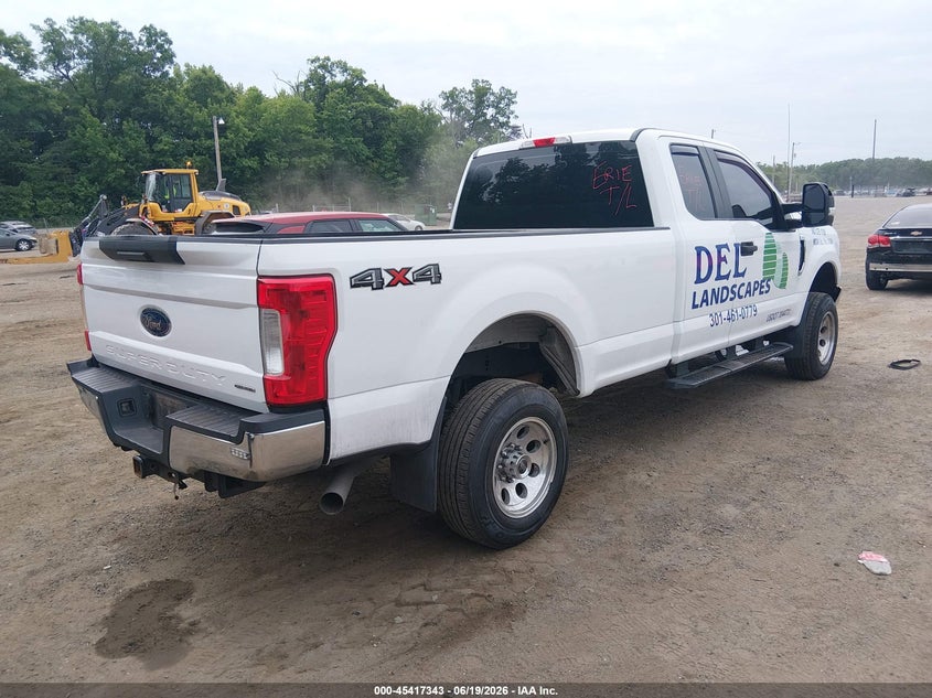 2017 Ford F250 VIN 1FT7X2B60HED64988 IAAI salvage auction — RIGHT FRONT, Salvage - Greater Than 75% (Maryland), sold $3,450 on 2026-07-25 (photo 4)