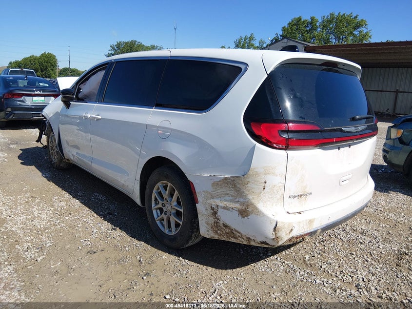2025 Chrysler Pacifica VIN 2C4RC1BG2SR577071 IAAI salvage auction — FRONT END, Wait Title, sold $1,300 on 2026-08-26 (photo 3)