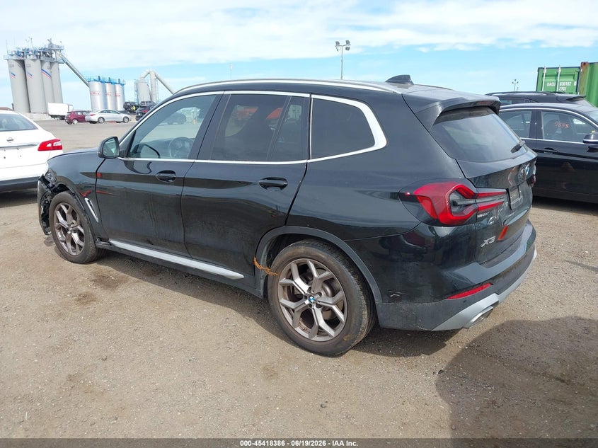 2024 BMW X3 VIN WBX57DP01RN256617 IAAI salvage auction — LEFT FRONT, Mv-907A (New York), sold $10,000 on 2026-07-28 (photo 3)