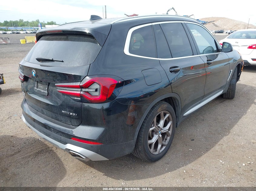 2024 BMW X3 VIN WBX57DP01RN256617 IAAI salvage auction — LEFT FRONT, Mv-907A (New York), sold $10,000 on 2026-07-28 (photo 4)