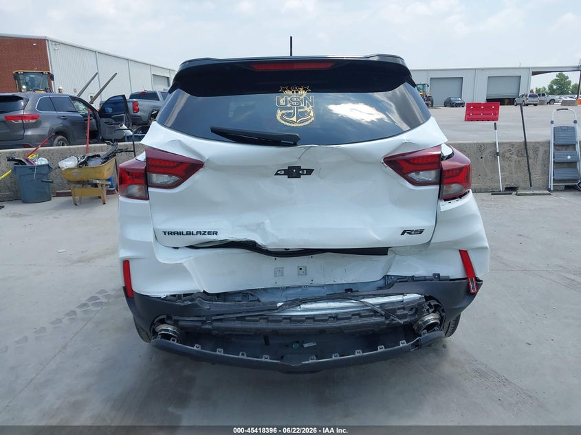2021 Chevrolet Trailblazer VIN KL79MTSL9MB123369 IAAI salvage auction — REAR END, Original (Texas), sold $5,400 on 2026-07-29 (photo 6)