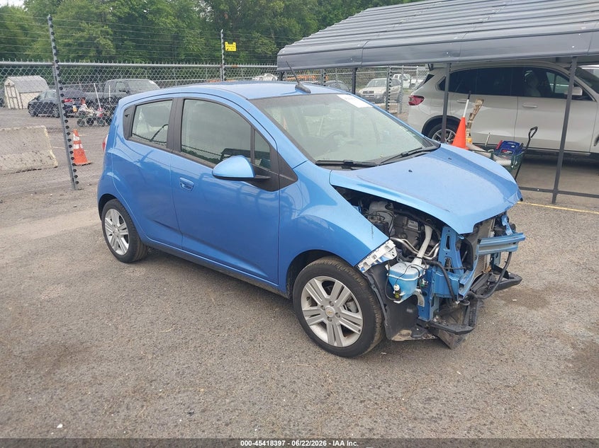 2014 Chevrolet Spark VIN KL8CB6S99EC415077 IAAI salvage auction — FRONT END, Salvage (Connecticut), sold $450 on 2026-07-30 (photo 1)