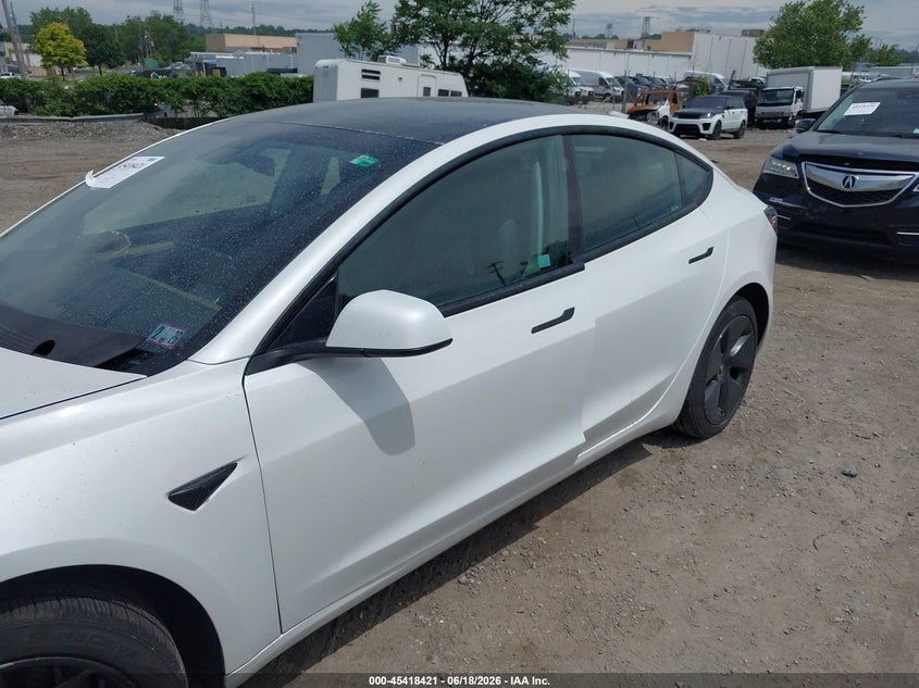 2021 Tesla Model 3 VIN 5YJ3E1EB7MF054854 IAAI salvage auction — UNDERCARRIAGE, Salvage (Pennsylvania), sold $7,900 on 2026-07-30 (photo 6)