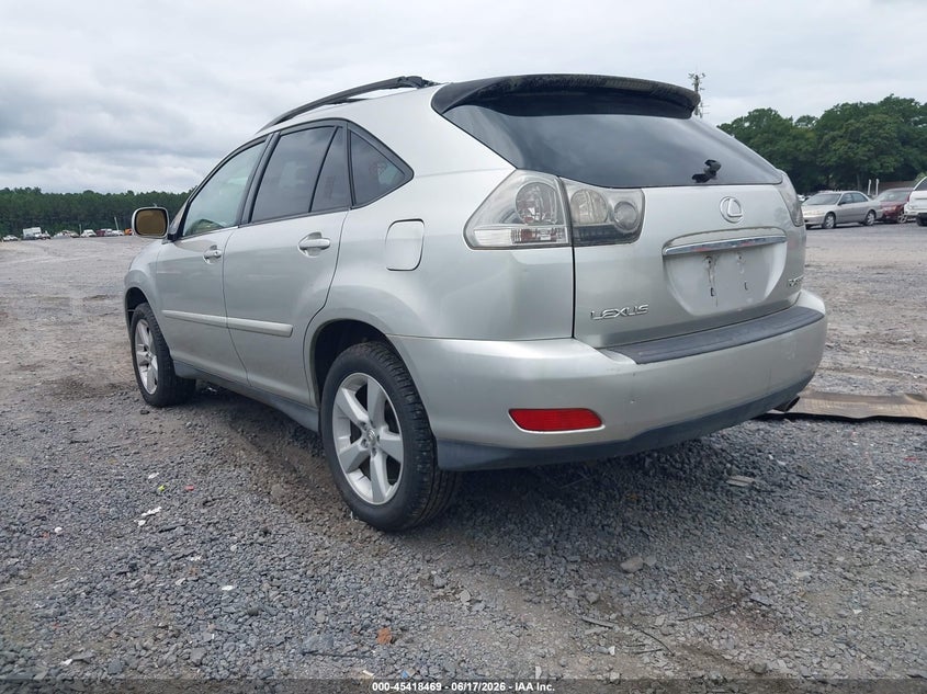 2004 Lexus Rx 330 VIN JTJGA31U940016487 IAAI salvage auction — NORMAL WEAR, Clear (South Carolina), sold $1,500 on 2026-07-07 (photo 3)