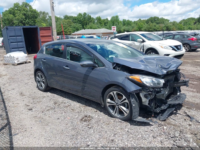 2016 Kia Forte VIN KNAFX5A89G5626387 IAAI salvage auction — FRONT END, Clear (Indiana), sold $700 on 2026-08-02 (photo 1)