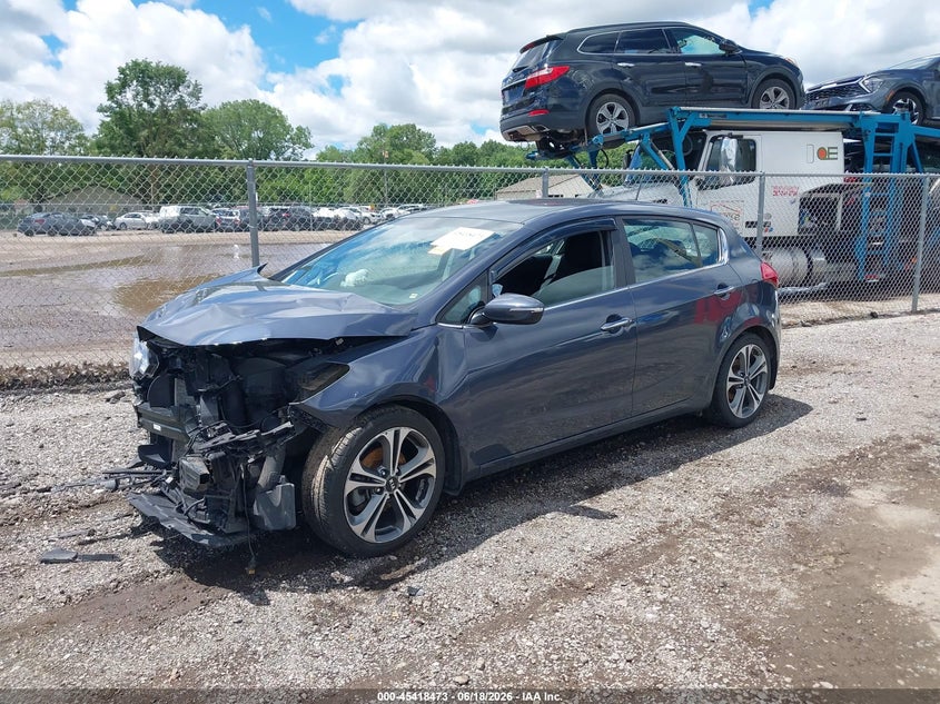 2016 Kia Forte VIN KNAFX5A89G5626387 IAAI salvage auction — FRONT END, Clear (Indiana), sold $700 on 2026-08-02 (photo 2)