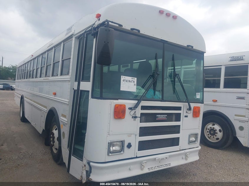 2013 Thomas Transit bus VIN 1T88S2E23D1155238 — IAAI salvage auction photo