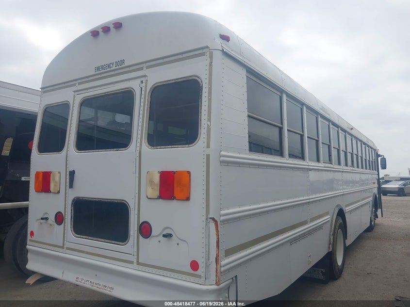 2013 Thomas Transit bus VIN 1T88S2E29D1155244 IAAI salvage auction — ELECTRICAL, Sf97 (Texas), sold $16,750 on 2026-08-04 (photo 4)