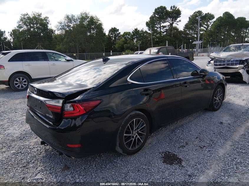 2016 Lexus ES VIN JTHBK1GG1G2229408 IAAI salvage auction — REAR END, Salvage Title, sold $6,225 on 2026-08-03 (photo 4)