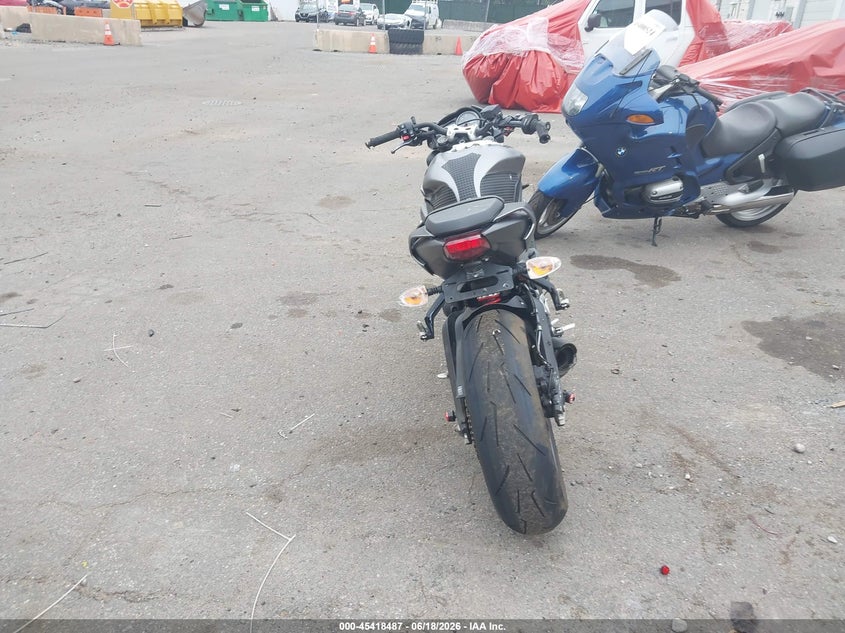 2022 Triumph motorcycle Street VIN SMTA544D4NTAY3453 IAAI salvage auction — FRONT END, Mv-907A (New York), sold $2,225 on 2026-07-08 (photo 6)