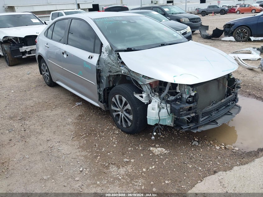 2020 Toyota Corolla VIN JTDEBRBE9LJ011347 IAAI salvage auction — FRONT END, Original (Texas), sold $4,550 on 2026-07-23 (photo 1)