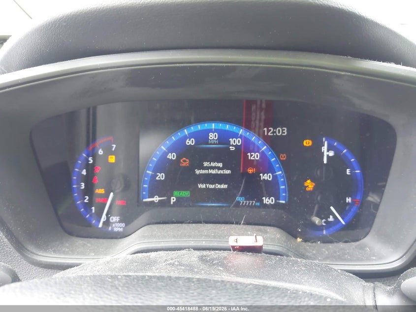 2020 Toyota Corolla VIN JTDEBRBE9LJ011347 IAAI salvage auction — FRONT END, Original (Texas), sold $4,550 on 2026-07-23 (photo 7)
