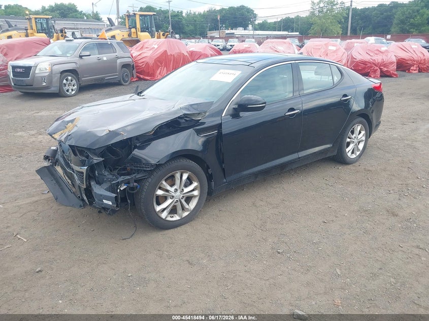 2013 Kia Optima VIN 5XXGN4A78DG128994 IAAI salvage auction — FRONT END, Salvage (Idaho), sold $550 on 2026-07-15 (photo 2)