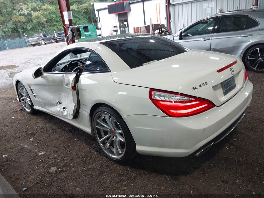 2016 Mercedes-benz Sl-klasse VIN WDDJK6FA5GF040783 IAAI salvage auction — LEFT SIDE, Clear (Virginia), sold $8,300 on 2026-08-24 (photo 3)