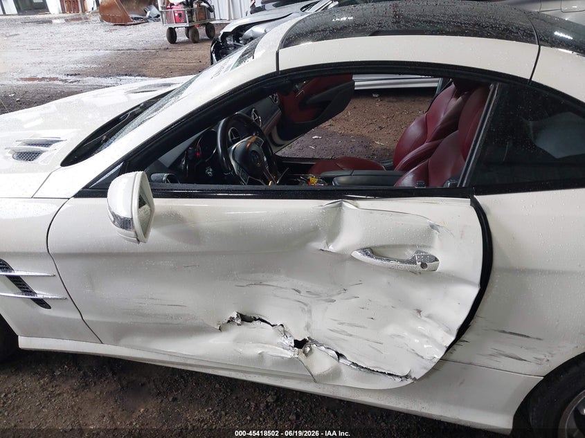 2016 Mercedes-benz Sl-klasse VIN WDDJK6FA5GF040783 IAAI salvage auction — LEFT SIDE, Clear (Virginia), sold $8,300 on 2026-08-24 (photo 6)