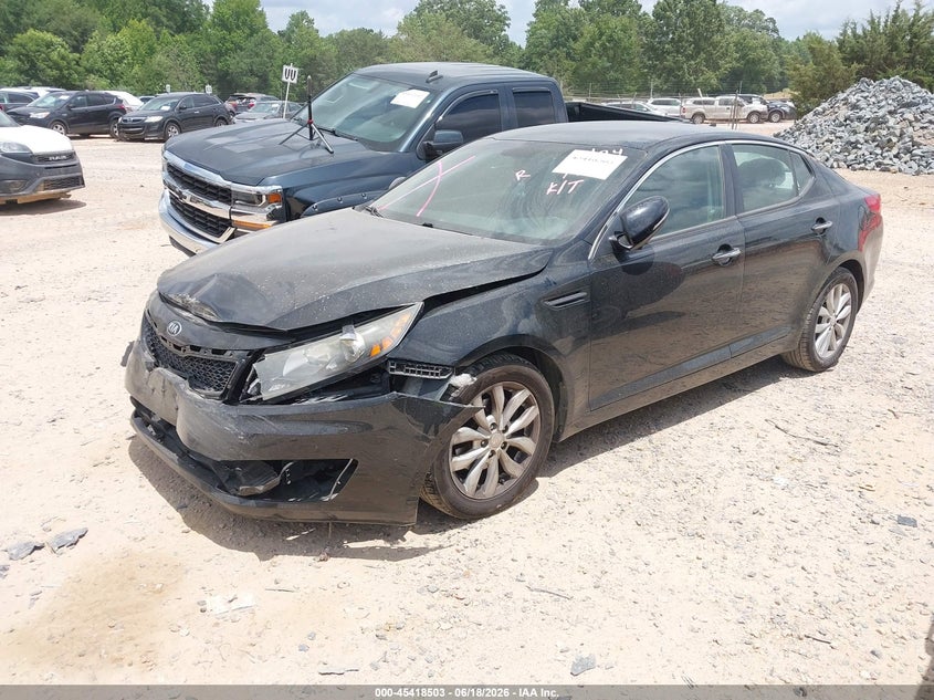 2013 Kia Optima VIN 5XXGM4A77DG257764 IAAI salvage auction — FRONT END, Salvage (North Carolina), sold $500 on 2026-07-20 (photo 2)