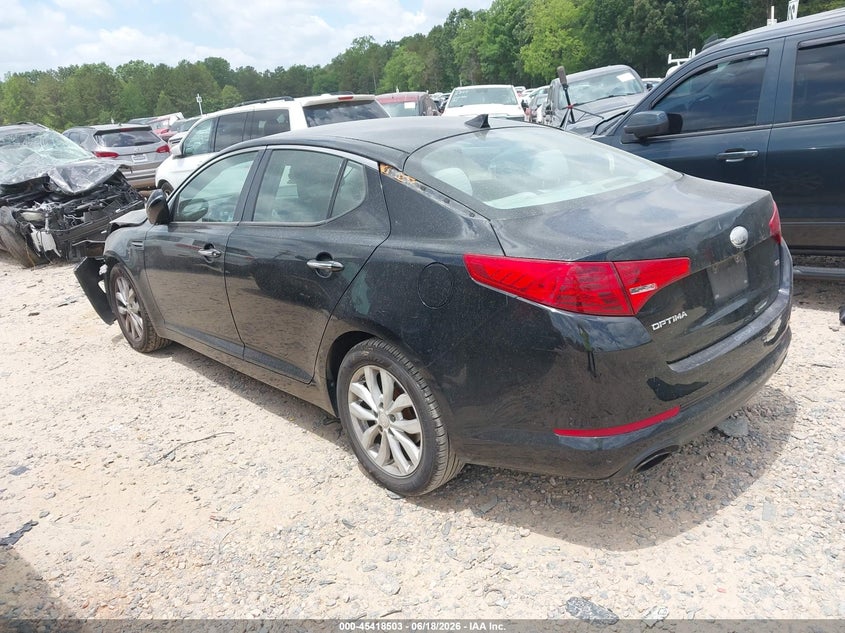2013 Kia Optima VIN 5XXGM4A77DG257764 IAAI salvage auction — FRONT END, Salvage (North Carolina), sold $500 on 2026-07-20 (photo 3)