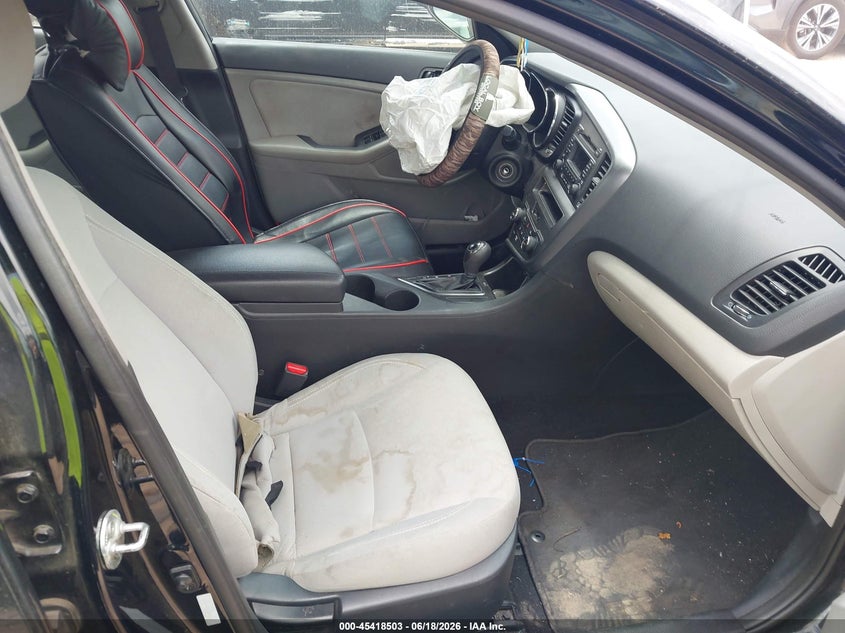 2013 Kia Optima VIN 5XXGM4A77DG257764 IAAI salvage auction — FRONT END, Salvage (North Carolina), sold $500 on 2026-07-20 (photo 5)