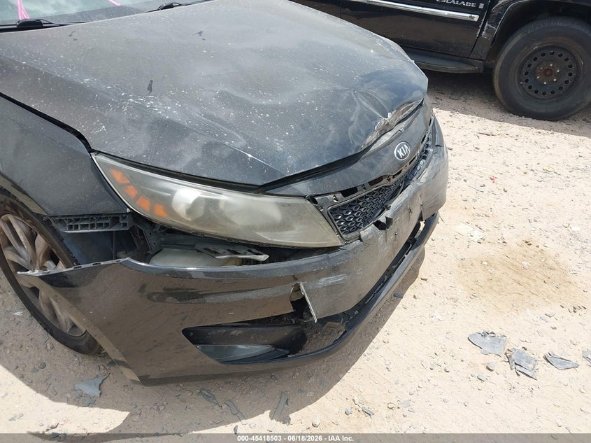 2013 Kia Optima VIN 5XXGM4A77DG257764 IAAI salvage auction — FRONT END, Salvage (North Carolina), sold $500 on 2026-07-20 (photo 6)