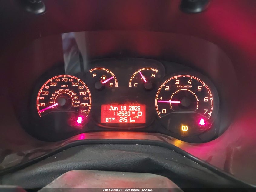 2018 Ram Promaster city VIN ZFBERFABXJ6K47364 IAAI salvage auction — RIGHT FRONT, Salvage Title, sold $1,575 on 2026-07-29 (photo 7)