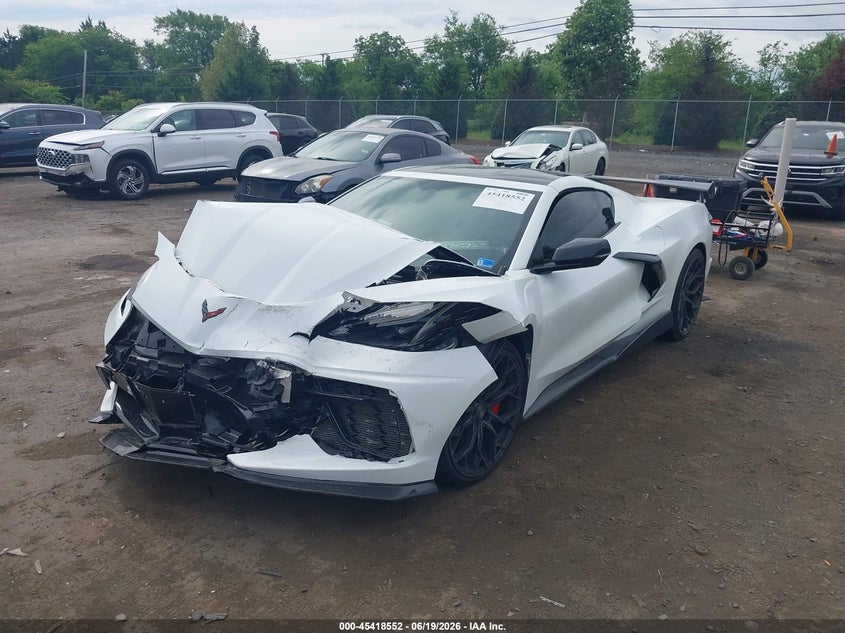 2020 Chevrolet Corvette VIN 1G1Y82D47L5103355 IAAI salvage auction — FRONT END, Salvage (Virginia), sold $18,100 on 2026-07-30 (photo 2)