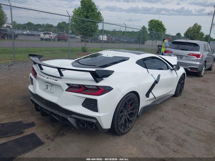 2020 Chevrolet Corvette VIN 1G1Y82D47L5103355 IAAI salvage auction — FRONT END, Salvage (Virginia), sold $18,100 on 2026-07-30 (photo 4)
