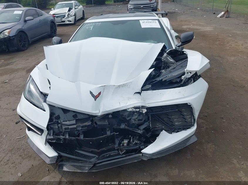 2020 Chevrolet Corvette VIN 1G1Y82D47L5103355 IAAI salvage auction — FRONT END, Salvage (Virginia), sold $18,100 on 2026-07-30 (photo 6)